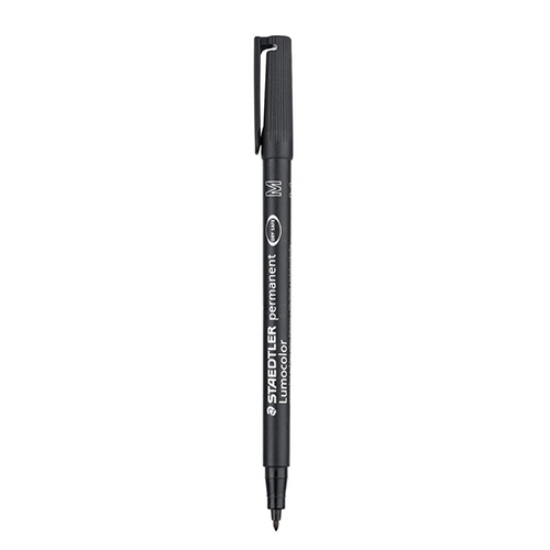 Imagem de MARC. ACETATO/CD STAEDTLER LUMOCOLOR M PRETO 317-9