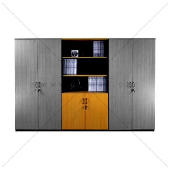 Picture of ARMÁRIO MADEIRA COM 2 PORTAS + 2 PRATELEIRAS 1800X900X440MM FAIA (STR72HDB)