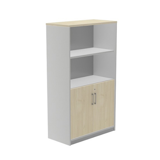 Picture of ARMARIO STORE ROCADA 1057AB08 ALUMINIO/CARVALHO