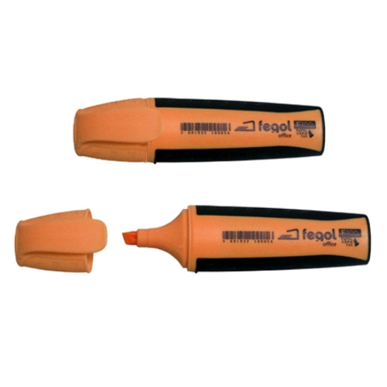 Imagem de MARCADOR FLUORESCENTE FEGOL OFFICE F100 LARANJA