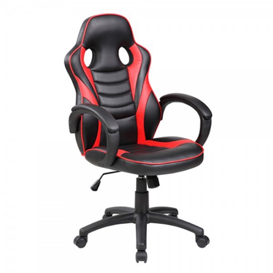 Picture of CADEIRA ROCADA GAMING RD-913-2 VERMELHA