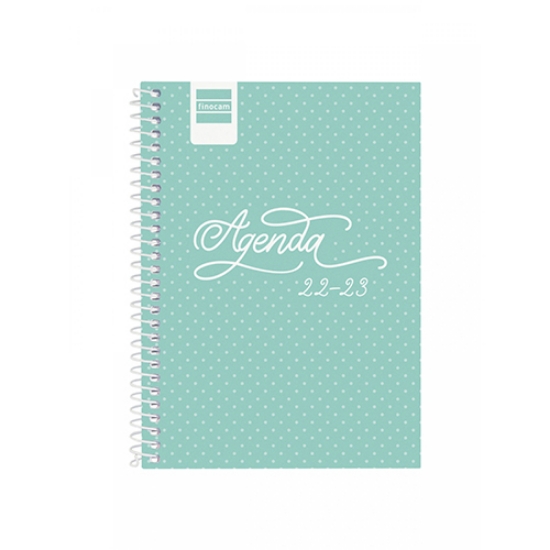 Picture of AGENDA 2022/2023 ESCOLAR SEMANAL FINOCAM COOL 120X162MM TURQUESA