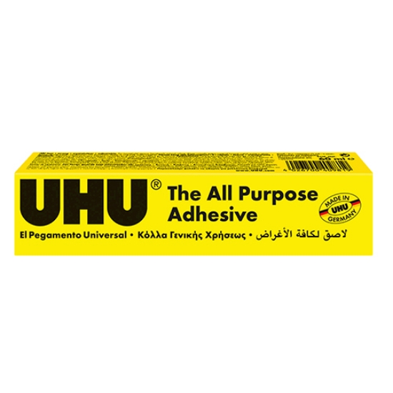Imagem de TUBO COLA UNIVERSAL 60ML UHU TRANSP. (40981)