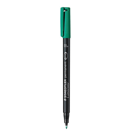 Picture of MARC. ACETATO/CD STAEDTLER LUMOCOLOR F VERDE 318-5