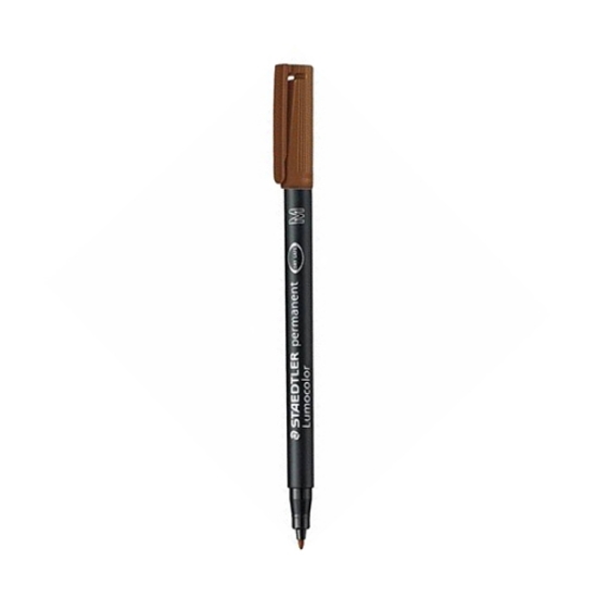 Imagem de MARC. ACETATO/CD STAEDTLER LUMOCOLOR M CASTANHO 317-7
