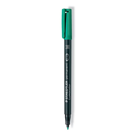 Imagem de MARC. ACETATO/CD STAEDTLER LUMOCOLOR M VERDE 317-5