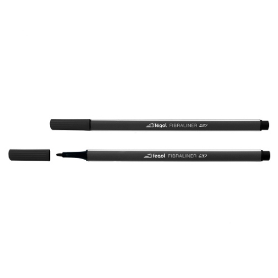 Imagem de MARC. FIBRA FEGOL FIBRALINER 120 PRETO