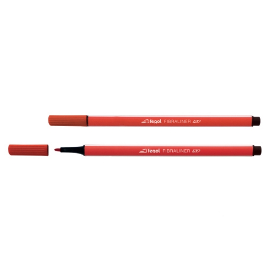 Imagem de MARC. FIBRA FEGOL FIBRALINER 120 VERMELHO