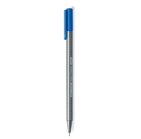 Imagem de MARC. FIBRA STAEDTLER TRIPLUS FINELINER 334-37 AZUL MÉDIO
