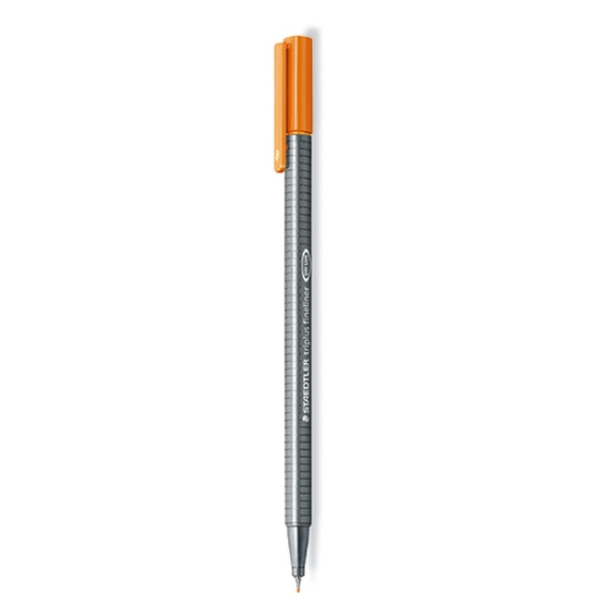 Imagem de MARC. FIBRA STAEDTLER TRIPLUS FINELINER 334-7 CASTANHO CL.