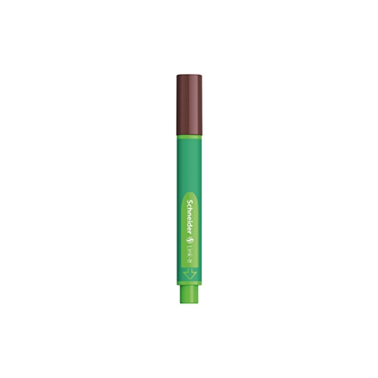 Imagem de MARC. FIBRALINER SCHNEIDER LINK-IT 1.0MM CASTANHO 192018