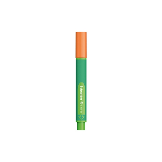 Imagem de MARC. FIBRALINER SCHNEIDER LINK-IT 1.0MM LARANJA 192006