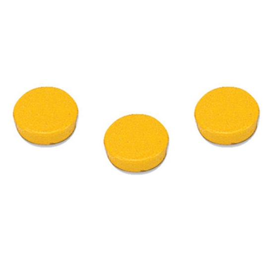 Picture of PACK 10 BOTÕES MAGNÉTICOS REDONDOS 10MM AMARELO