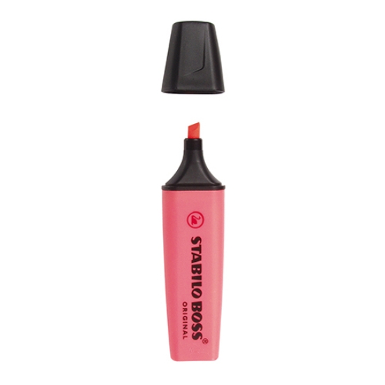 Imagem de MARCADOR FLUORESCENTE STABILO BOSS 70/40 VERMELHO