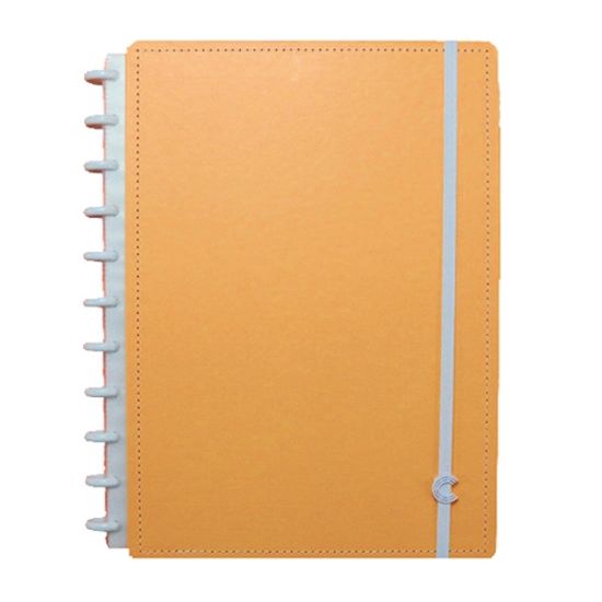 Picture of CADERNO INTELIGENTE - CADERNO GRANDE A4 LARANJA PASTEL