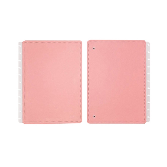 Imagem de CADERNO INTELIGENTE - CAPA/CONTRACAPA A5 ROSA PASTEL