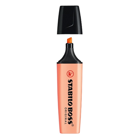 Imagem de MARCADOR FLUORESCENTE STABILO BOSS PASTEL 70/126 PÊSSEGO