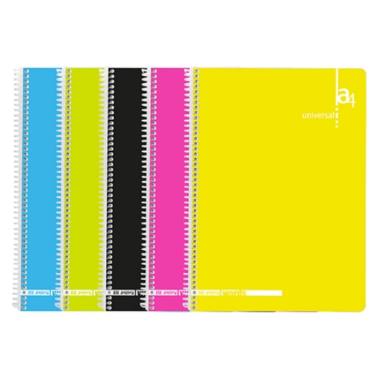 Picture of CADERNO ESPIRAL A4 80FOLHAS PAJORY COLORS PAUTADO (56V)