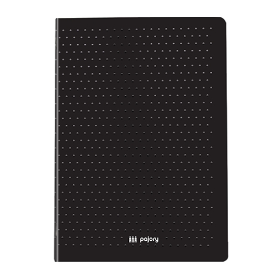 Picture of CADERNO AGRAFADO A4 48FOLHAS PAJORY BLACK PREMIUM XADREZ