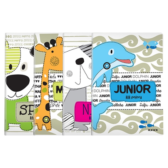 Imagem de CADERNO AGRAFADO A5 60FOLHAS PAJORY KIDS FUN PAUTADO