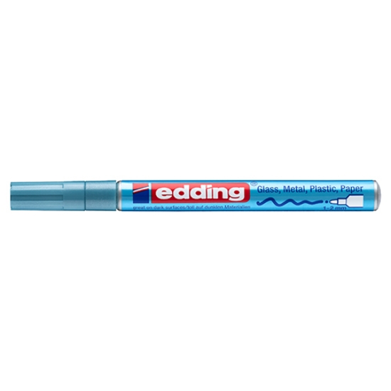 Imagem de MARC. PERM. EDDING 751 METALIZADO AZUL CLARO 70