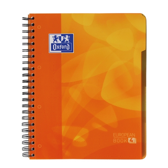 Picture of CADERNO ESPIRAL A4 60+60FOLHAS OXFORD EUROPEAN BOOK LAGOON PAUTADO