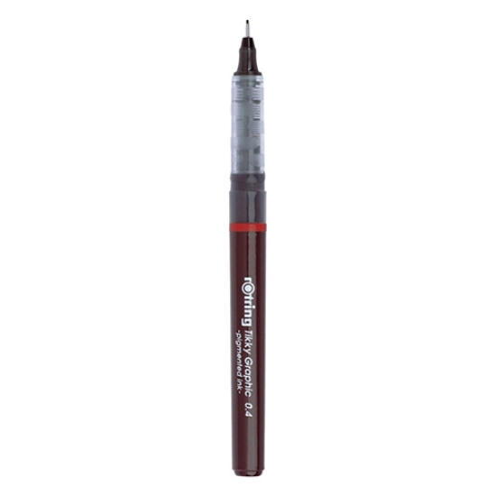 Imagem de MARC. PONTA CALIBRADA ROTRING GRAPHIC 0.4 PRETO S0814760