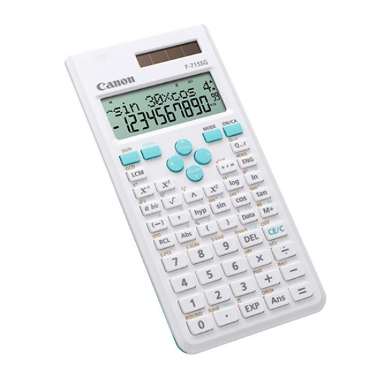 Picture of CALCULADORA CIENTIFICA CANON F-715SG BRANCA/AZUL