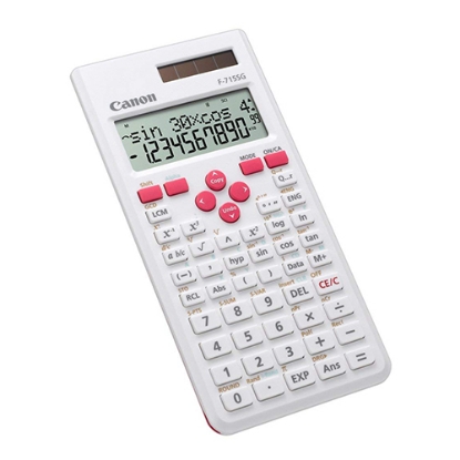 Imagem de CALCULADORA CIENTÍFICA CANON F-715SG BRANCA/MAGENTA