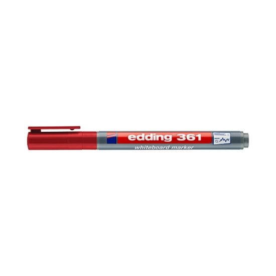 Imagem de MARC. QUADRO BRANCO EDDING 361 P.FINA RECAR. VERMELHO-2