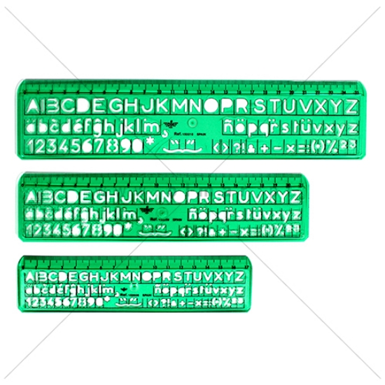 Picture of ESCANTILHÃO LETRAS E NÚMEROS 6MM/8MM/10MM JDF 2400 (BLISTER 3 UNI)