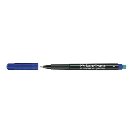 Imagem de MARCADOR ACETATO/CD FABER-CASTELL OH LUX F AZUL (1513-51)