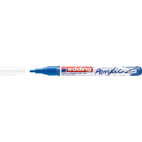 Imagem de MARCADOR EDDING ACRYLIC F 5300 AZUL GENCIANA 903