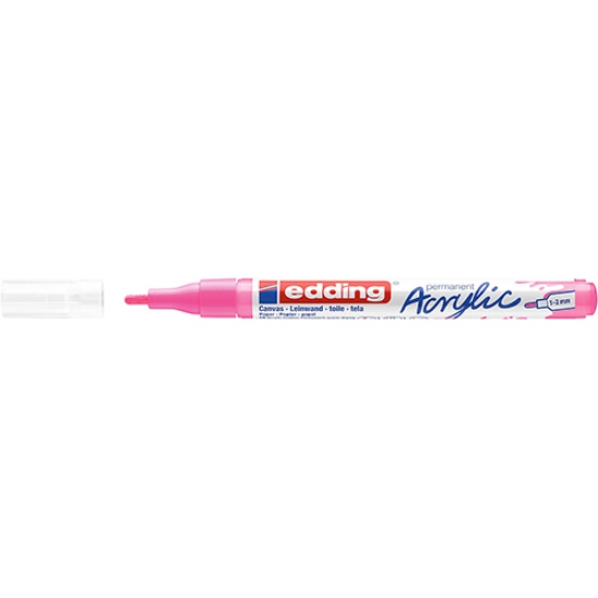 Picture of MARCADOR EDDING ACRYLIC F 5300 ROSA FLUORESCENTE