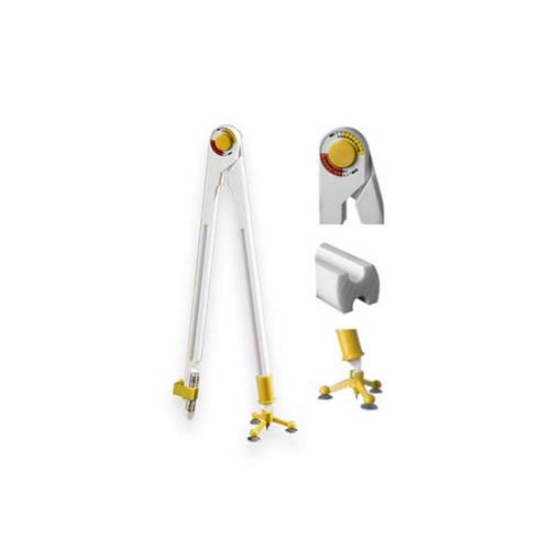 Picture of COMPASSO P/QUADRO 45CM C/3 VENTOSAS BRANCO (010911)