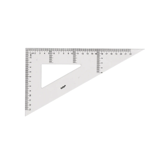 Picture of ESQUADRO PARA QUADRO 45º KLIMAS BRANCO HIP.=49CM (KL009)